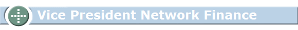          Vice President Network Finance               Tony Filson Filcro Media Staffing - TonyFilson FilcroMediaStaffing