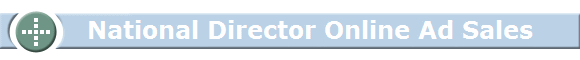      National Director Online Ad Sales