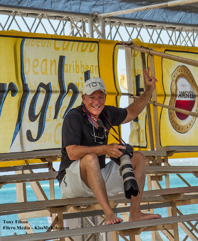 Tony Filson Kitesurfing Photography Aruba for Kiteboarding  and Beach Tennis by Tony Filson