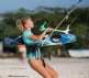 Female Kitesurfer Aruba