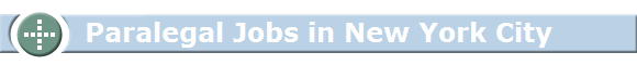 Paralegal Jobs in New York City Paralegal Jobs in New York City